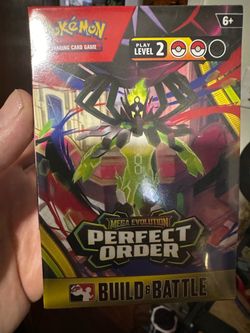 Pokemon Perfect Order Build & Battle Box