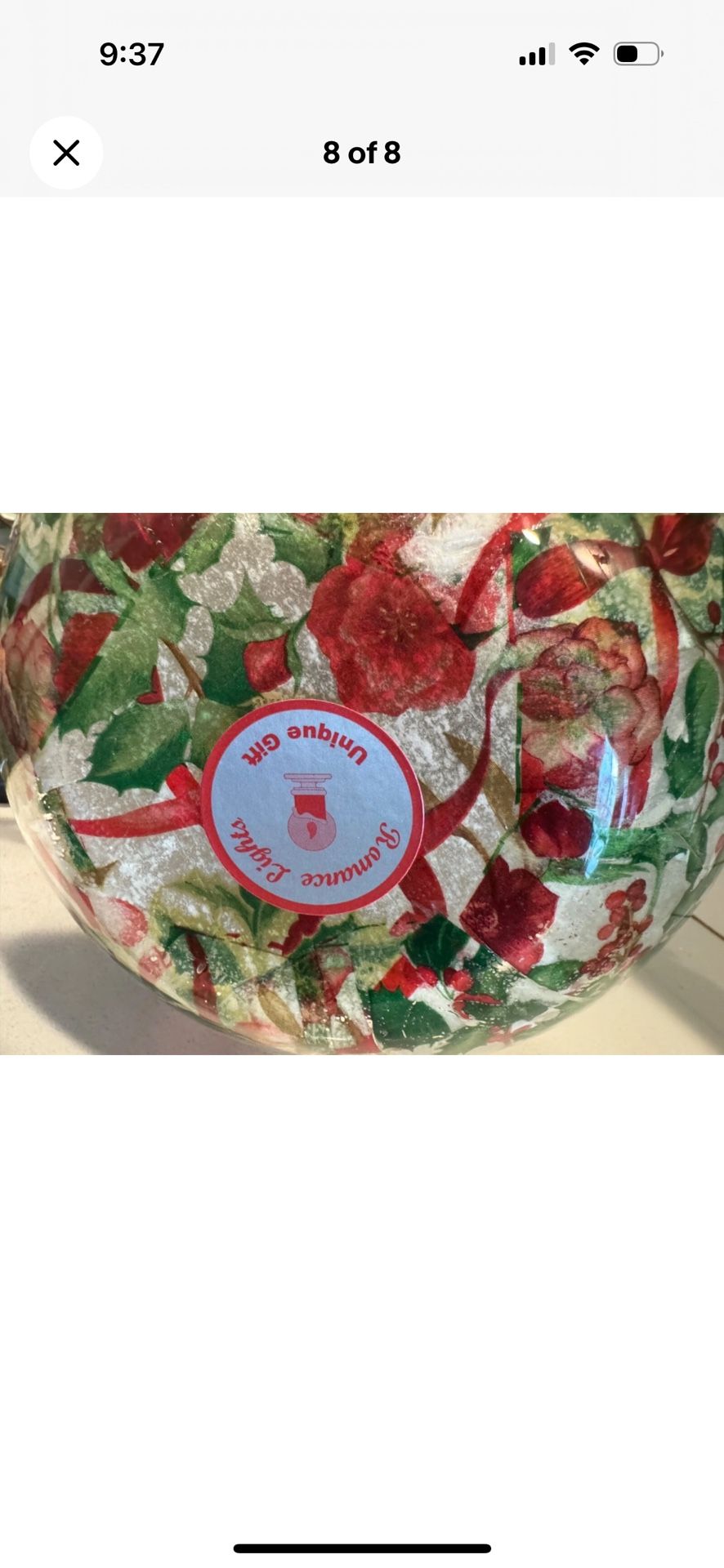 Round floral Vase
