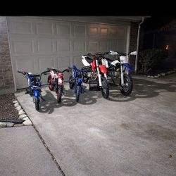 $3500 For 5 Dirt Bikes Need Gone Asap