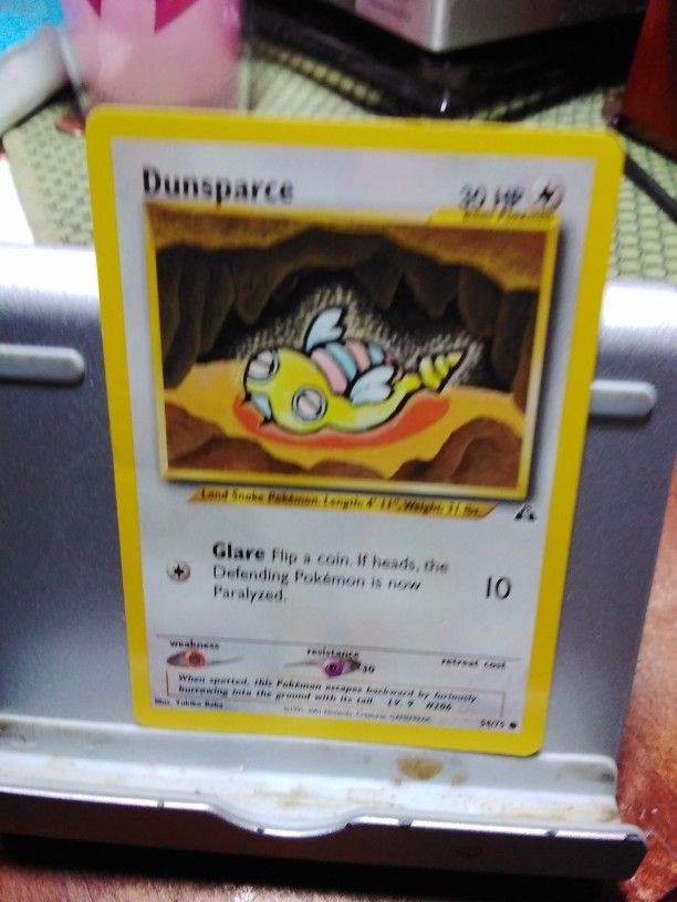 95-2000 Pokemon Dunsparce 54/75
