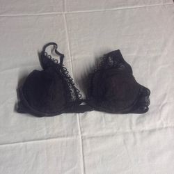 Victoria’s Secret Black Lace Under Underwire Bra 34C