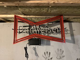 Budweiser Beer Neon Sign