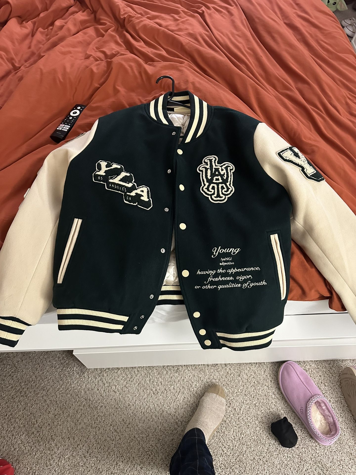 Young LA Letterman Jacket Size Small