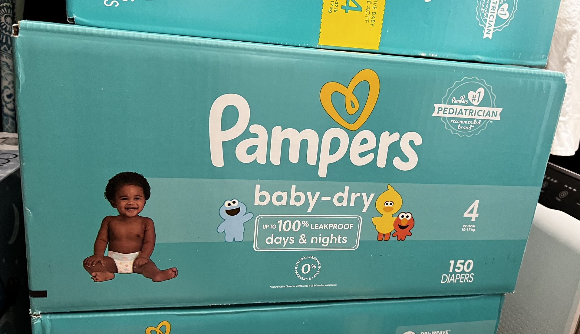 Pampers Baby Dry Size 4 (2 Boxes)