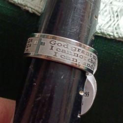 New Stainless Steel Band Incribed Size 12 Mpu Serious Buyers Don't Deliver Cash Only Price Firm 