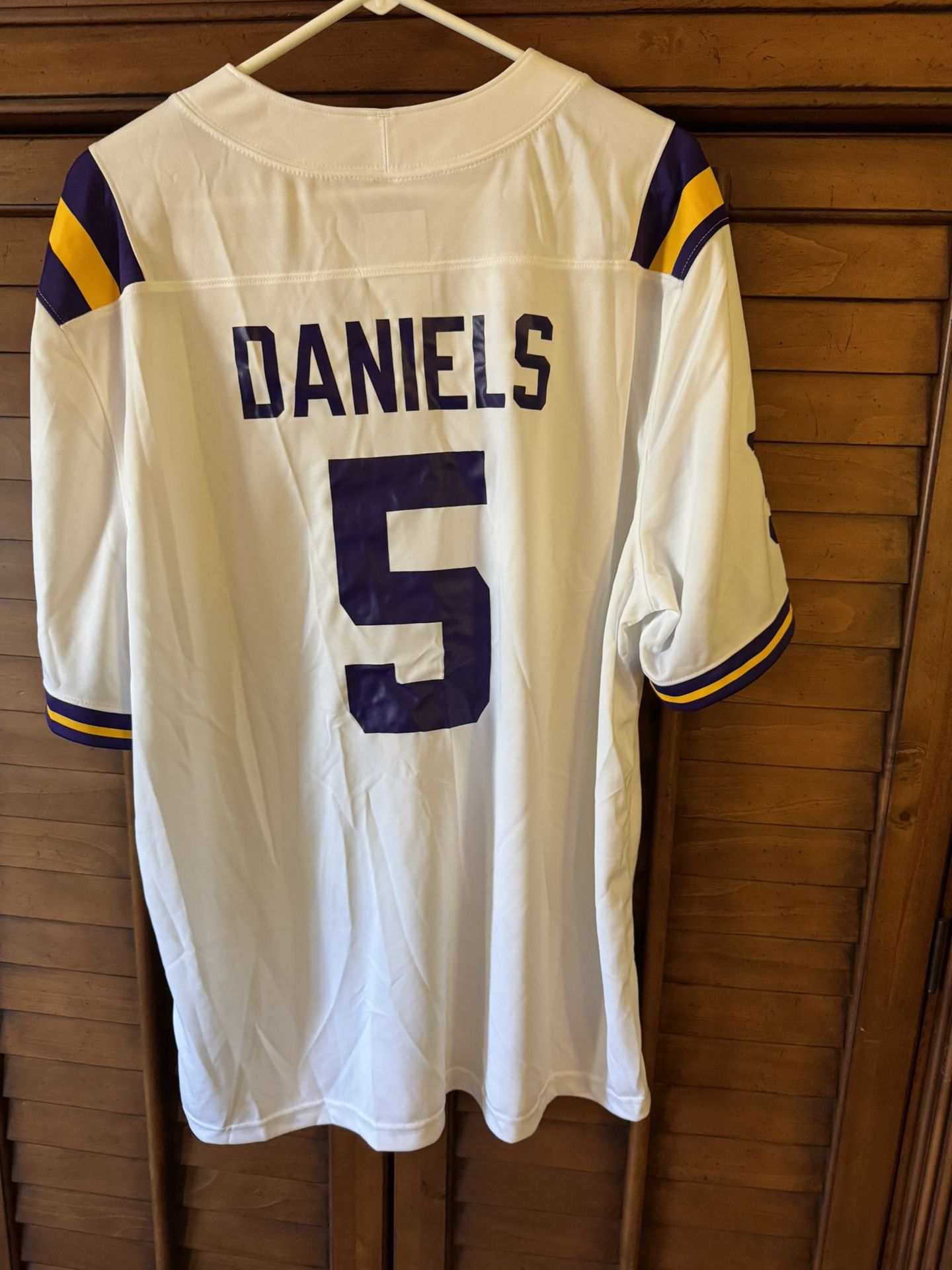 NWT - Jaden Daniels - LSU Jersey - XL
