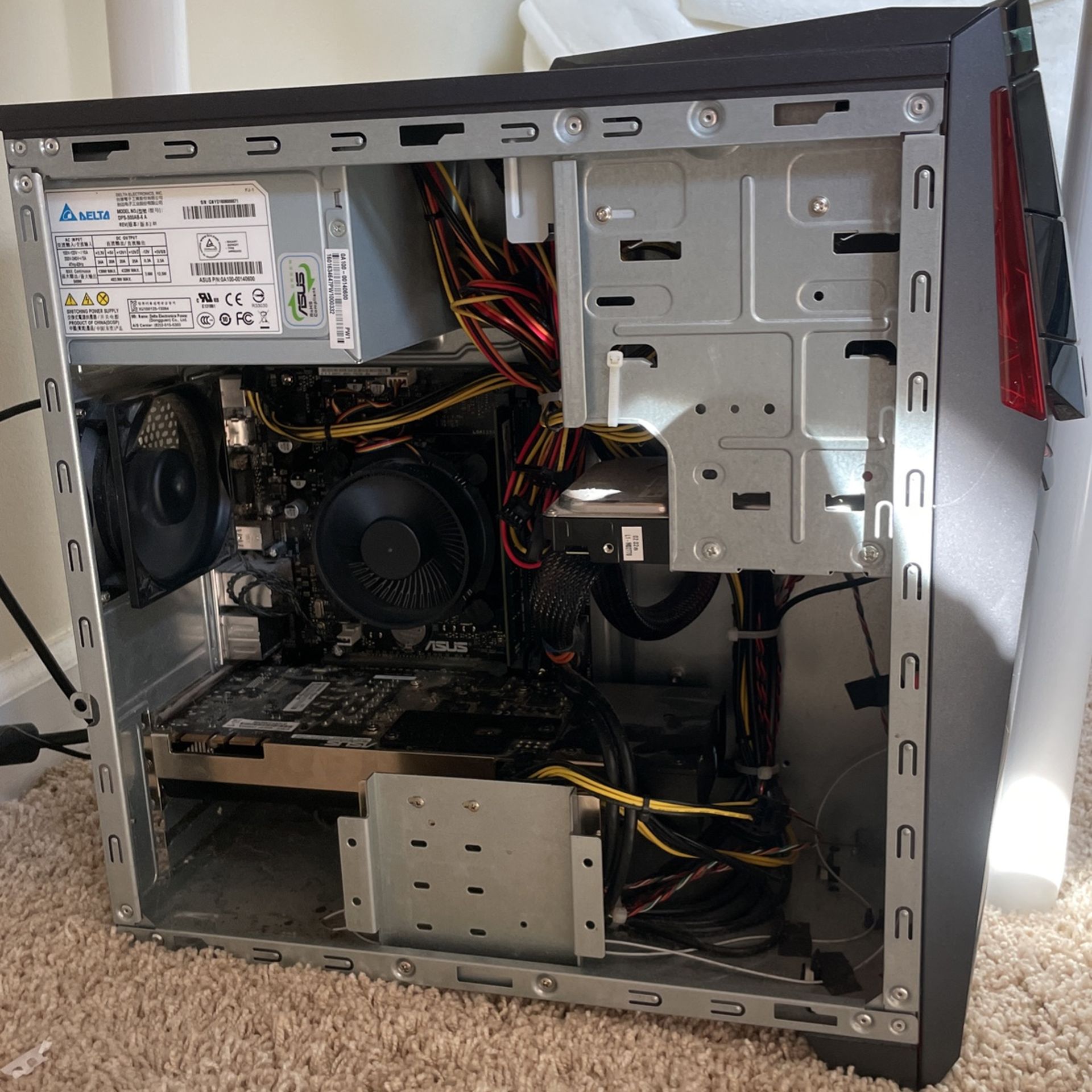 Asus Gaming Pc + (mouse And Keyboar For Only 50$)