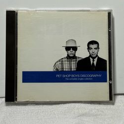 Pet Shop Boys Discography The Complete Singles Collection CD Album Music Collect