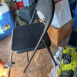 Black Folding Chairs