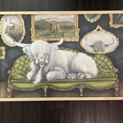 Highland Cow Painting  