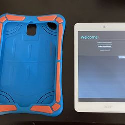 Android Tablet and Case