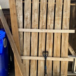 Wooden Fence Panel 6x6