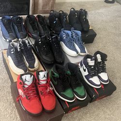 Nike Air Jordan Retro Collection Size 9-9.5 Only $1000