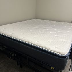 Cali King Bed (mattress, Bed Frame)