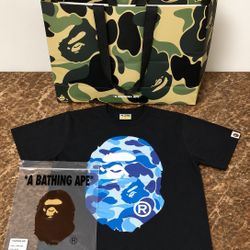BAPE ABC CAMO HEAD TEE