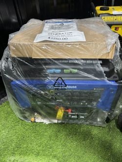 PORTABLE DUAL GAS AND PROPANE GENERATOR!