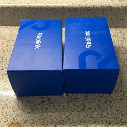 2 Reolink Security Cameras