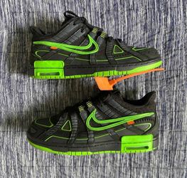 Nike off white rubber dunks size 8.5