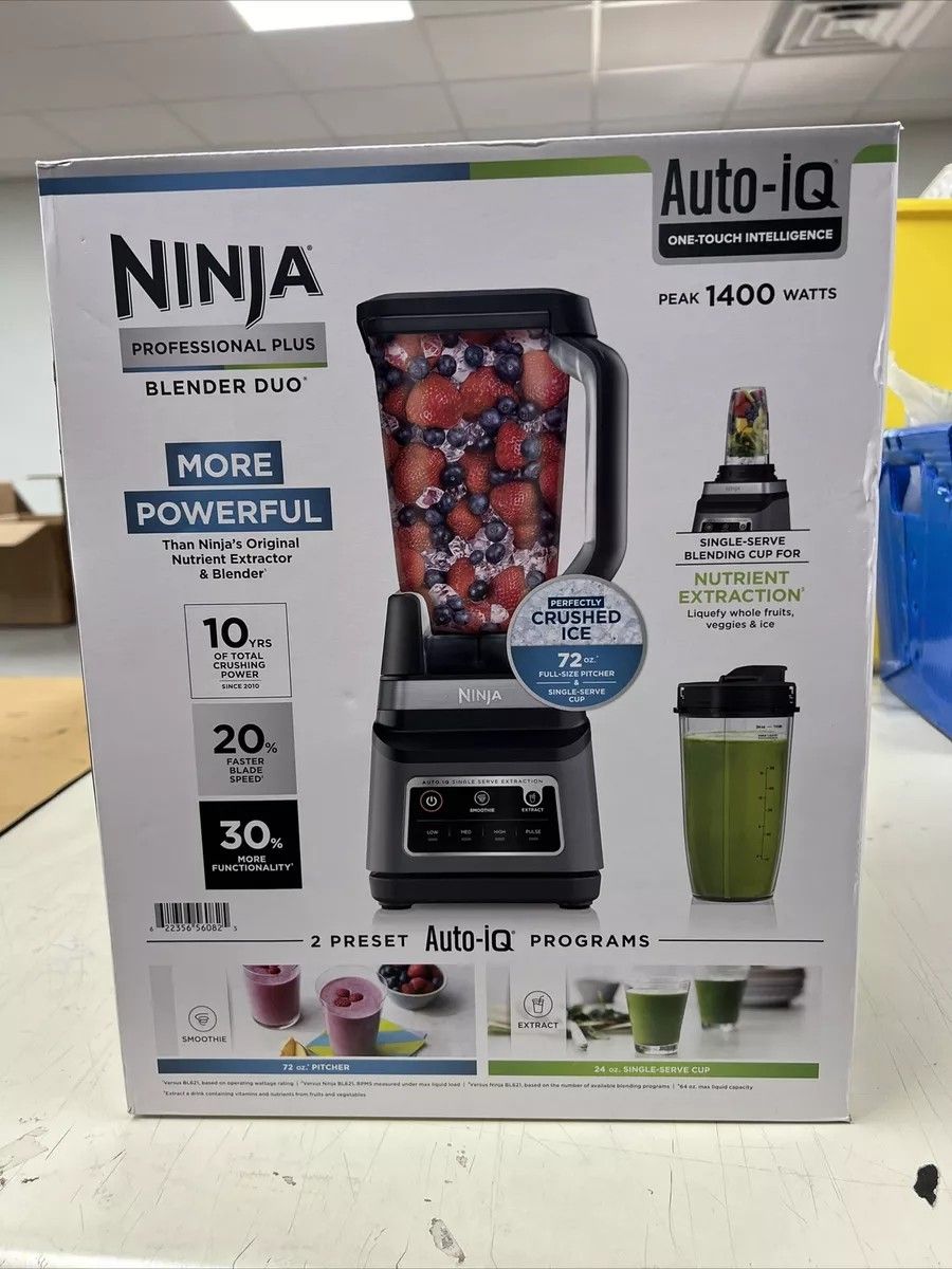 Ninja Blender Duo With Auto IQ