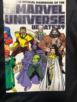Marvel 1989 The Official Handbook of the Marvel Universe  Updated 89