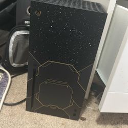 xbox series x halo edition limited good condition 