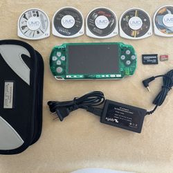 Sony PlayStation Portable Psp 3001 Custom Built w/ 7000+ Games Saved in The 128GB Memory Card