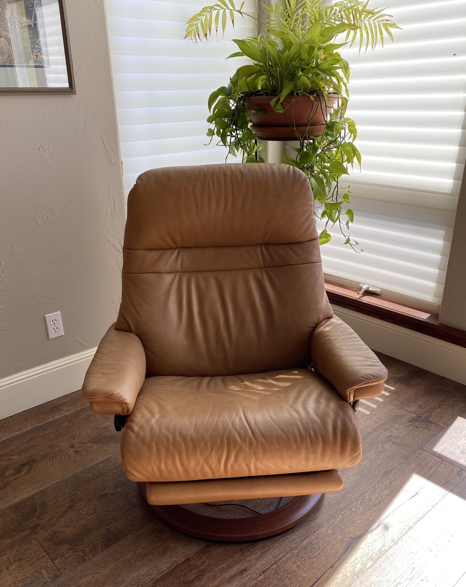 Dania Stressless Leather Recliner