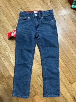 Levi Jeans 511 -  Size 6 Youth Slim Fit Stretch Dark Blue