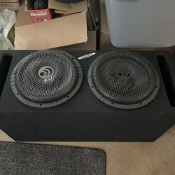Massive Audio GT12 1000 Watts 12" Dual 4 Ohm Car Audio Subwoofer GT124 W/ Grille( PLEASE LOOK THROUGH ALL PICTURES )
