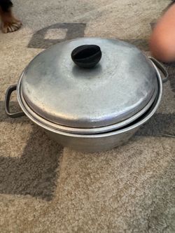 Vintage Aluminum Double Boiler Set
