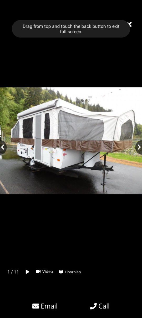 2014 Rockford Freedom 1950 Powered Popup Trailer