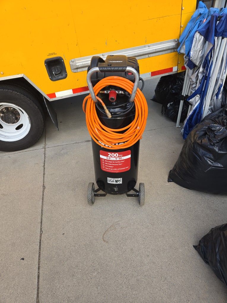 Husky Compressor 200 Psi 4.0 90 Psi