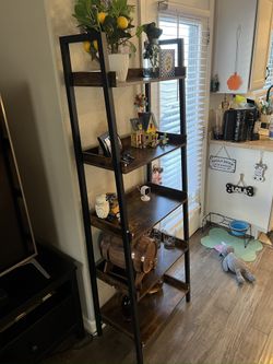 5 Tier Bookshelf/display Shelf