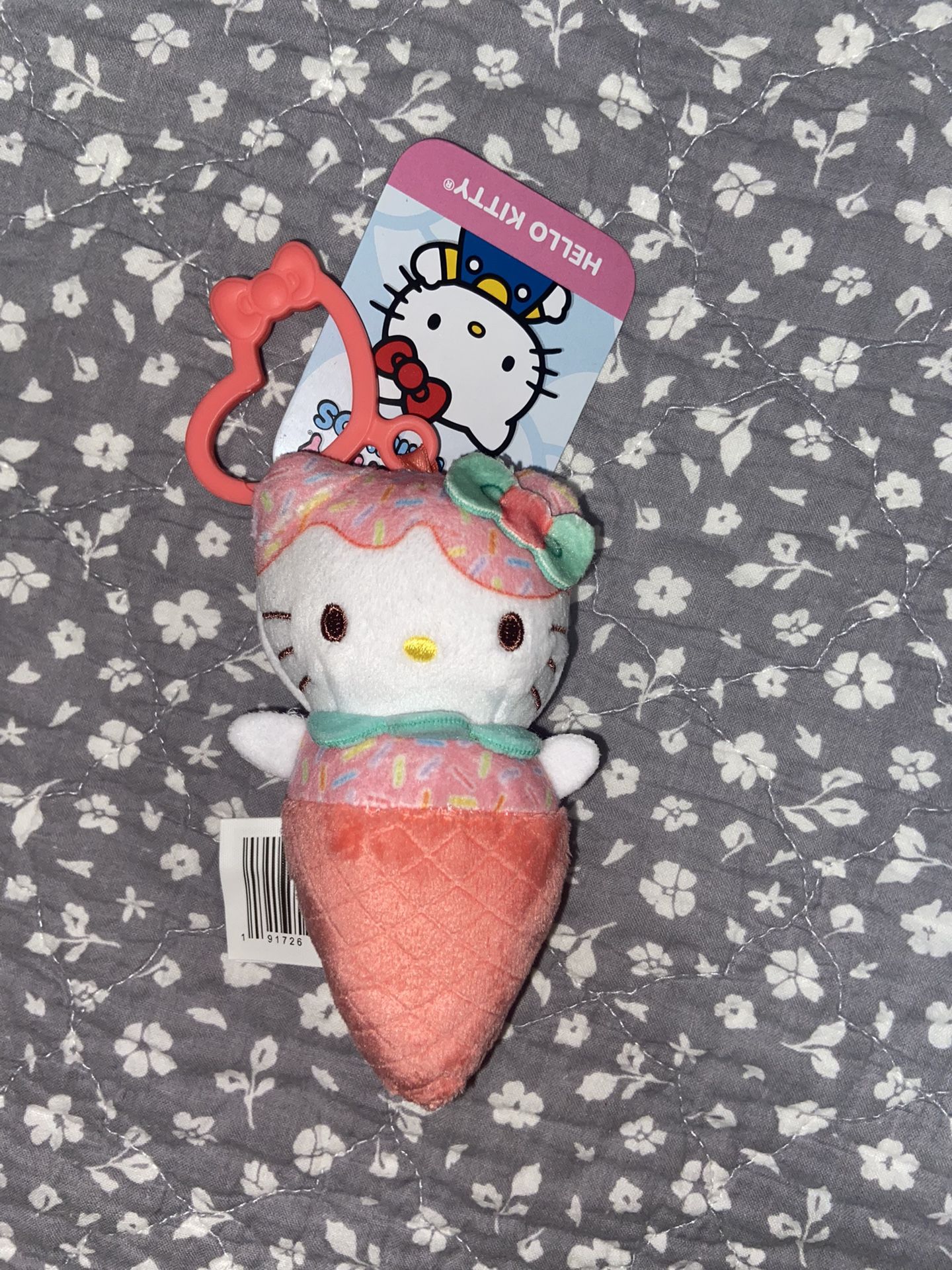 Hello Kitty Clip On Plushy 