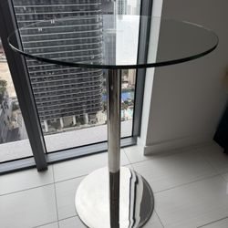 High Glass Table