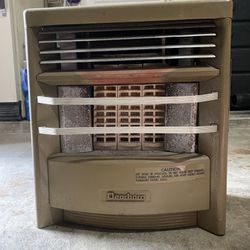 VINTAGE DEARBORN DRC 12A FM 12,000 BTU LPG GAS HEATER CERAMIC BRICK STYLE