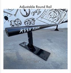 Keen Ramps 6 foot adjustable round rail