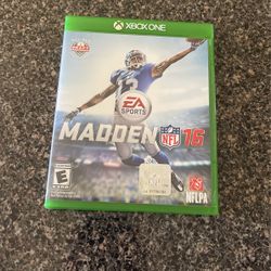 Madden 16 - Xbox One 