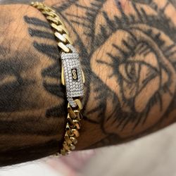 14k Monaco Bracelet 6.5mm