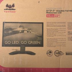 22 Inch Viewsonic Monitor In Great Condition 