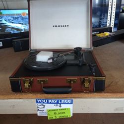 Record Player W/Bluetooth 