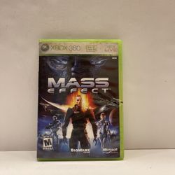 Mass Effect (Microsoft Xbox 360, 2007) Complete With Manual
