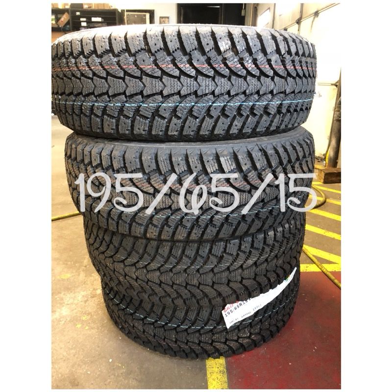 New winter tires for sale 195/65/15 $320 all four free installation and balancing