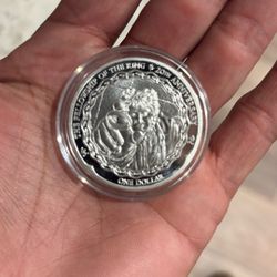 .999 Ag 1 Troy Ounce Silver Fellowship Of The Ring 