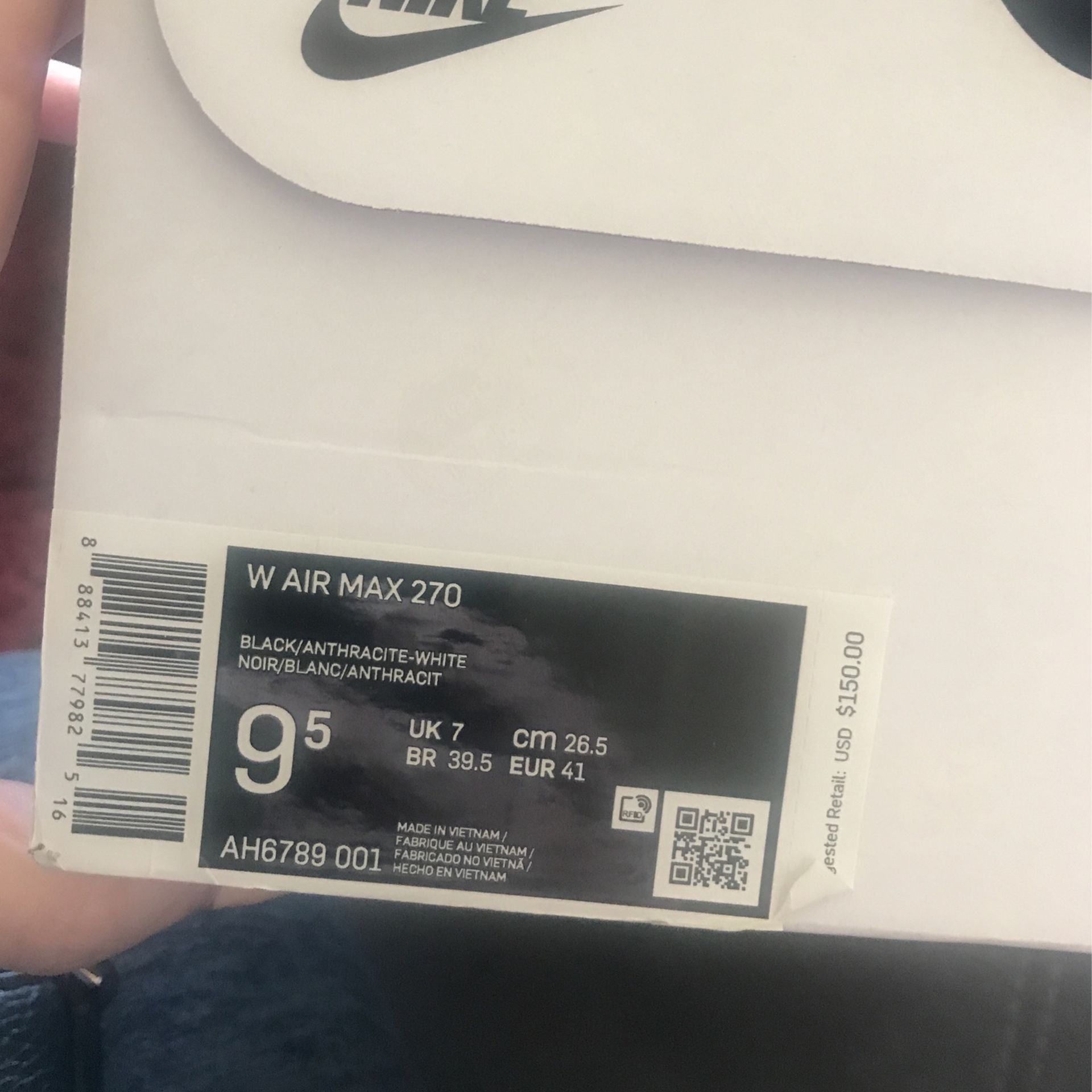  Nike Air Max 270- Women’s 