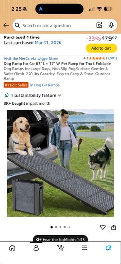Dog Ramp