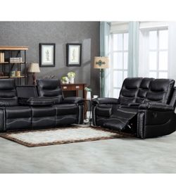 Close out Power USB/ Cup Holders 2pcs Sofa Set ( While Supplies Last ) *** $999.99