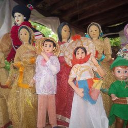 Old Handmade Chinese Dolls 