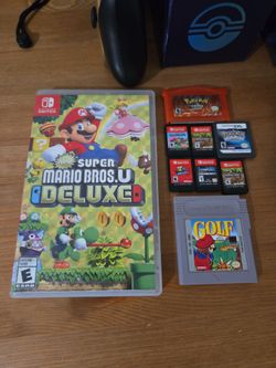 Mixed Nintendo Video Game Lot
