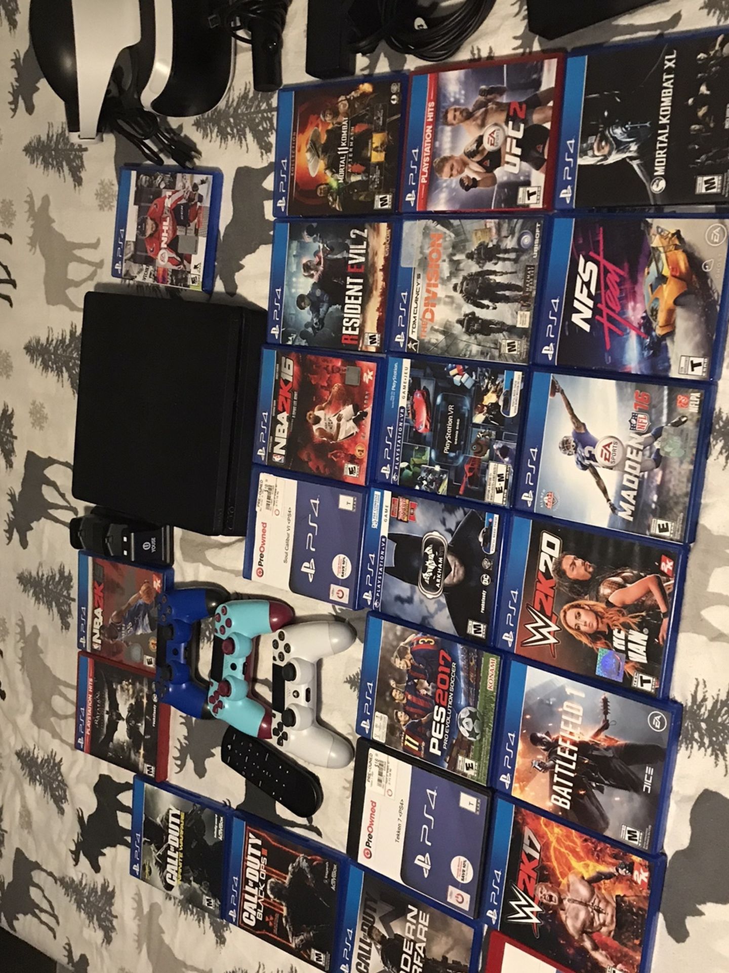 Ps4 Games And Vr Set 3 Controllers